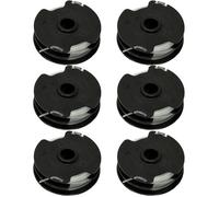 Lot de 6 bobines de Rechange pour débroussailleuse sans Fil Parkside PRT 550 A1 - Lidl IAN 311404,PRTA 20-Li C3 IAN351753