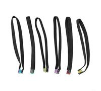 Lot de 6 bobines élastiques pour pêche à la mouche pour maintenir l'état de la ligne et une distribution fluide des bobines