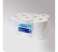 Lot de 6 Bobines Essuie Tout Industrielles pour Sèche-mains Pratitiko