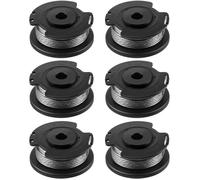 Lot de 6 bobines et fil de rechange pour débroussailleuse Bosch EasyGrassCut 18 23 26 18-230 18-260 18-26[300]