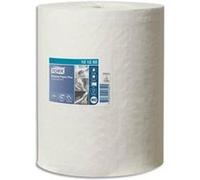 Lot de 6 Bobines papier d'essuyage Plus dévidage central M2 160m Format prédécoupé 24,5x35 cm blanc Blanc G