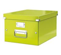 Boîte de rangement en carton Taille Moyenne A4+ - Vert