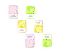 Lot de 6 boîtes de 300 feuilles de savon portables pour le lavage des mains, différentes feuilles de savon parfumées, jetables solubles pour voyage, camping, randonnée