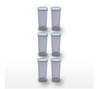Lot de 6 boîtes hermétiques 11 cm avec 6 ustensiles de cuisine Fackelmann Storage