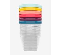 Lot de 6 boîtes hermétiques 180 ml Babybols orange clair uni TU