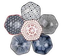 Lot de 6 Bols à Sauce Soja,Bol apero,Céramique Bol aperitif,set aperitif,Bowl à Sushi,Bols à Confiture, Faits à la Main à Partir de Céramiques fines, Diamètre 9,8 cm
