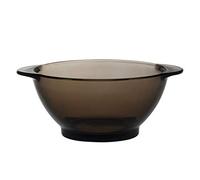 Lot de 6 bols à soupe en verre empilables transparents avec double poignées