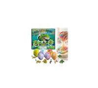 Lot de 6 bombes de bain dinosaure pour enfants avec intérieur surprise, lot de 6 boîtes à balles de bain à bulles colorées, collection Fizzy Bubble BathBathGift,Gentle & Non Staining,Fun BathTime Toys