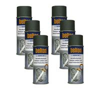Lot de 6 bombes de peinture - Antirouille - Gris anthracite - 3 en 1 - Apprêt -