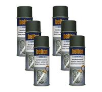Lot De 6 Bombes De Peinture - Antirouille - Gris Anthracite - 3 En 1 - Apprêt - Peinture - Finition - Belton Gris