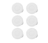Lot de 6 bouchons de bouteille de lait en silicone multi-usages pour lait et boissons offrant des joints d'étanchéité et de conservation de la fraîcheur
