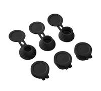 Lot de 6 bouchons de vidange de bouteilles avec couvercles retournés, raccord de transfert en 3 tailles, obtenez chaque goutte de lotions, shampooings, articles de beauté et de cuisine, ustensiles de