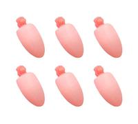 Lot de 6 bouchons d'oreille de protection auditive fragiles - Doux, réutilisables, imperméables, pour le travail, l'étude, le sommeil