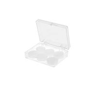 Lot de 6 bouchons d'oreille de protection en silicone doux, étanches, anti-bruit, embouts auriculaires en mousse 5200, fil de fer, éoscope, ergomètre, remplacement petit extra blanc clair bruit