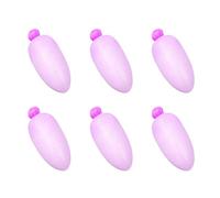 Lot de 6 bouchons d'oreilles pour la réduction du bruit, réutilisables et étanches en silicone souple, protection confortable pour les voyages, la musique forte et un sommeil réparateur