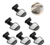 Lot de 6 Bouchons USB C Anti-Poussière en Silicone, Cache Protection Prise Type C avec Adhésif Anti-Perte, Compatible iPhone 16 15 Samsung Galaxy S24 S23 Google Pixel, Noir