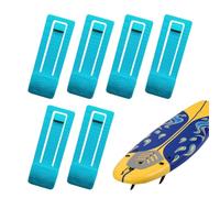 Lot de 6 boucles de rechange pour planche de surf, d'aileron à
