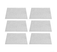 Lot de 6 boudins en plastique pour apiculture, séparateur réglable pour la gestion des colonies d'apiculture, boîte blanche et jaune pour fournitures d'apiculture (50,5 x 35,5 cm, blanc)