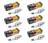 Lot de 6 bougies d'allumage NGK V-Line 24 BKUR6ET-10 3045