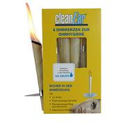 Lot de 6 bougies d'oreilles CleanEar - Avec filtre - Pour nettoyer vos oreilles - Soin professionnel des oreilles - Tinitus - Ensembles secondaires - Cérumen - Bougie bien-être