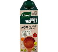 Lot de 6 bouillons végétaux Knorr Brodo aux légumes 100% ingrédients naturels sans gluten 750ml