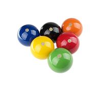 Lot de 6 Boules de Rechange universelles Ø 80 mm pour Jeu de Crocket/Croquet - Fabriqué en Union européenne.