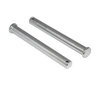 Lot de 6 boulons à douille 8 mm x 84 mm en acier inoxydable A4 Niro, boulons de sécurité Nirosta avec tête