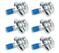 Lot de 6 boulons en acier inoxydable pour Xiaomi M365 Essential Scooter | Acier inoxydable robuste avec revêtement antirouille, tête cylindrique sécurisée, convient pour les modèles M365 Pro