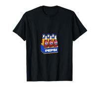 Lot de 6 Bouteilles Pepsi Vintage avec Logo Graphique rétro PAPL1934 T-Shirt