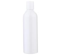 Lot de 6 Bouteilles Vides 250ml à Pression pour Voyage Blanc | Pet Pp Rechargeable, Usage Extérieur et Déplacement, Format Compact, Anti-fuite, pour Lotion et Shampoing