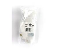 Lot de 6 boutons de meuble Rond bois laquée H.22 x l.39 x P.39 mm