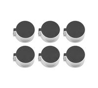 Lot de 6 boutons de rechange for cuisinière, 8 mm, axe D, interrupteur de commande for cuisinière, four, cuisinière à gaz, adaptateur d'interrupteur