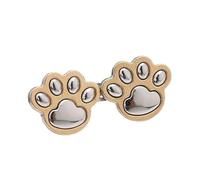 Lot de 6 boutons réglables en forme patte chat for jean, boucle taille, bouton-pression, extension pantalon, remplacement, broches d'attache(Color A2)