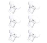 Lot de 6 brides de tire-lait de 21 mm compatibles avec Momcozy/Spectra/Medela/Eufy/Elvie/Lansinoh/Paruu P10, pour tire-lait Momcozy M5/M9/M6/V2 Pro/V2 Pro/S12 Pro/Eufy E10 S1 S1 Pro, bride de 24 mm