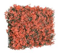 Lot de 6 brise-vue en feuille d'érable - 40 x 60 cm - Haie artificielle pour jardin, terrasse et balcon - Résistant aux UV, facile d'entretien et résistant aux intempéries - Brise-vue pour plus