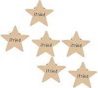 Lot de 6 broches en émail avec inscription « I Tried Stars »