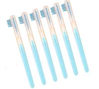 Lot de 6 brosses à cils compactes pour les voyages - Peigne à boucles compact et amplificateur de volume - Brosse à cils compacte pour trousse de maquillage