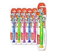 Lot de 6 brosses à dents Elmex pour enfant - Coloris assortis