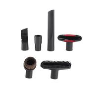 Lot de 6 brosses d'aspirateur, accessoires pour sols en bois dur, buse de brosse de rechange, kit de nettoyage avec tuyau d'extension, brosse à épousseter, suceur plat, buse
