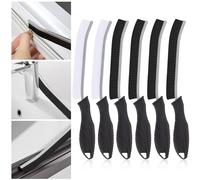 Lot de 6 brosses de Nettoyage d'angle à Poils durs - Brosse à récurer Les Joints pour Salle de Bain, Cuisine, Toilettes et Joints, Outils de Nettoyage en Profondeur multifonctionnels