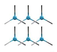 Lot de 6 brosses latérales compatibles avec Cecotec pour aspirateurs Conga modèles 3290 3490 pour Elite 4090 4690 5090 5490 6090 7090 Accessoires de rechange pour une utilisation prolongée