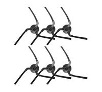 Lot De 6 Brosses Latérales De Rechange, Compatibles Avec Les Aspirateurs Eufy X9 Pro Et X10, Accessoires De Nettoyage Efficaces