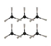 Lot de 6 brosses latérales de rechange compatibles avec Tefal X-PLORER SERIE 130 AI pour une portée de nettoyage optimale