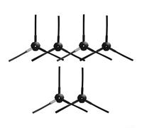 Lot de 6 brosses latérales de rechange pour aspirateur robot Anker RoboVac 10 T2100, design pour enlever la poussière et la saleté des bords et des coins