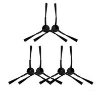 Lot de 6 brosses latérales de rechange pour aspirateur robot Cecotec ForConga 7490, Genesis, XTreme, pièce de rechange pour améliorer le nettoyage des coins et des bords