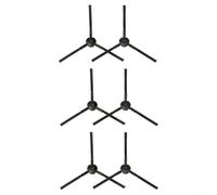 Lot de 6 brosses latérales de rechange pour aspirateur robot ILIFE G9 G9PRO V9 V9PRO avec 6/10 pièces pour améliorer l'élimination de la poussière et des débris sur les bords