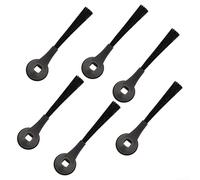 Lot de 6 brosses latérales de rechange pour aspirateur robot Shark - Compatible avec RV2502AE, AV2501AE, AV2501S, RV1001, RV1001AE, AV1002AE, QR1000SB/SG/SW & RV2000WD/2001WD