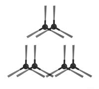 Lot de 6 brosses latérales de rechange pour bObsweep pour Charlotte Leaf pour tuya BR151 - Outil de nettoyage d'angle