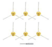 Lot de 6 brosses latérales de rechange pour iRobot Roomba séries 500/600/700/800/900 compatibles avec les modèles 560 595 6~0123