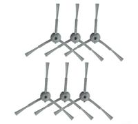 Lot de 6 brosses latérales de rechange pour Lubluelu pour L20 et pour aspirateur robot HONITURE V8 Pro, poils en nylon, accessoires de nettoyage des bords des coins, gris